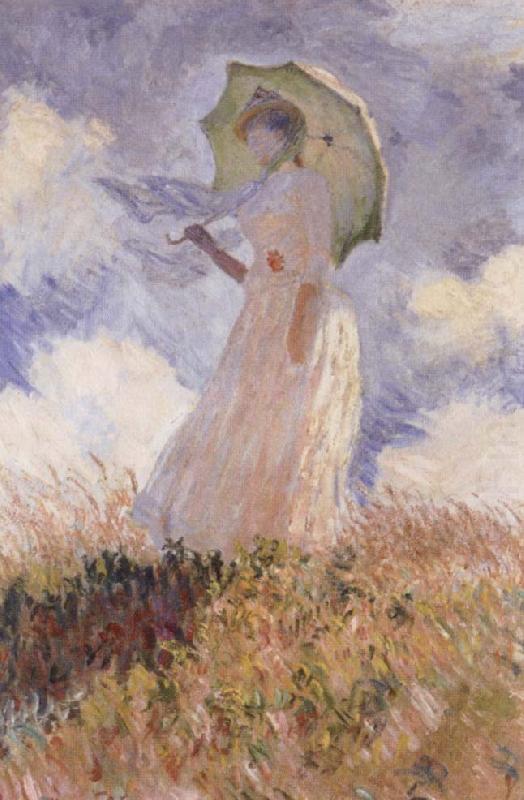 The Walk,Lady with Parasol, Claude Monet
